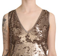 Load image into Gallery viewer, Liu Jo Glamorous V-neck Sleeveless Sequin Mini Dress
