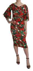 Load image into Gallery viewer, Dolce & Gabbana Adorable floral midi sheath dress
