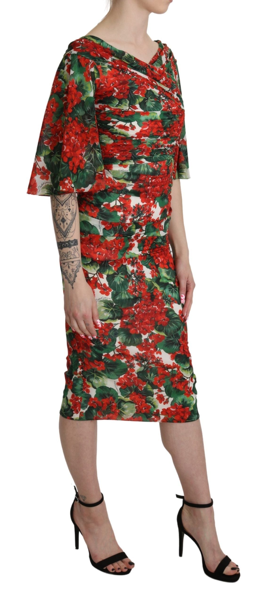 Dolce &amp; Gabbana Adorable floral midi sheath dress