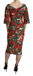 Load image into Gallery viewer, Dolce & Gabbana Adorable floral midi sheath dress
