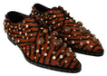 Load image into Gallery viewer, Dolce & Gabbana Flats mit Tigermuster und Kristallverzierung
