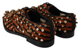 Load image into Gallery viewer, Dolce & Gabbana Flats mit Tigermuster und Kristallverzierung
