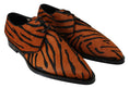 Load image into Gallery viewer, Dolce & Gabbana Kleiderschuhe mit Tigermuster und Ponyhaar
