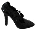 Load image into Gallery viewer, Dolce & Gabbana Elegante kristallverzierte Cinderella Pumps
