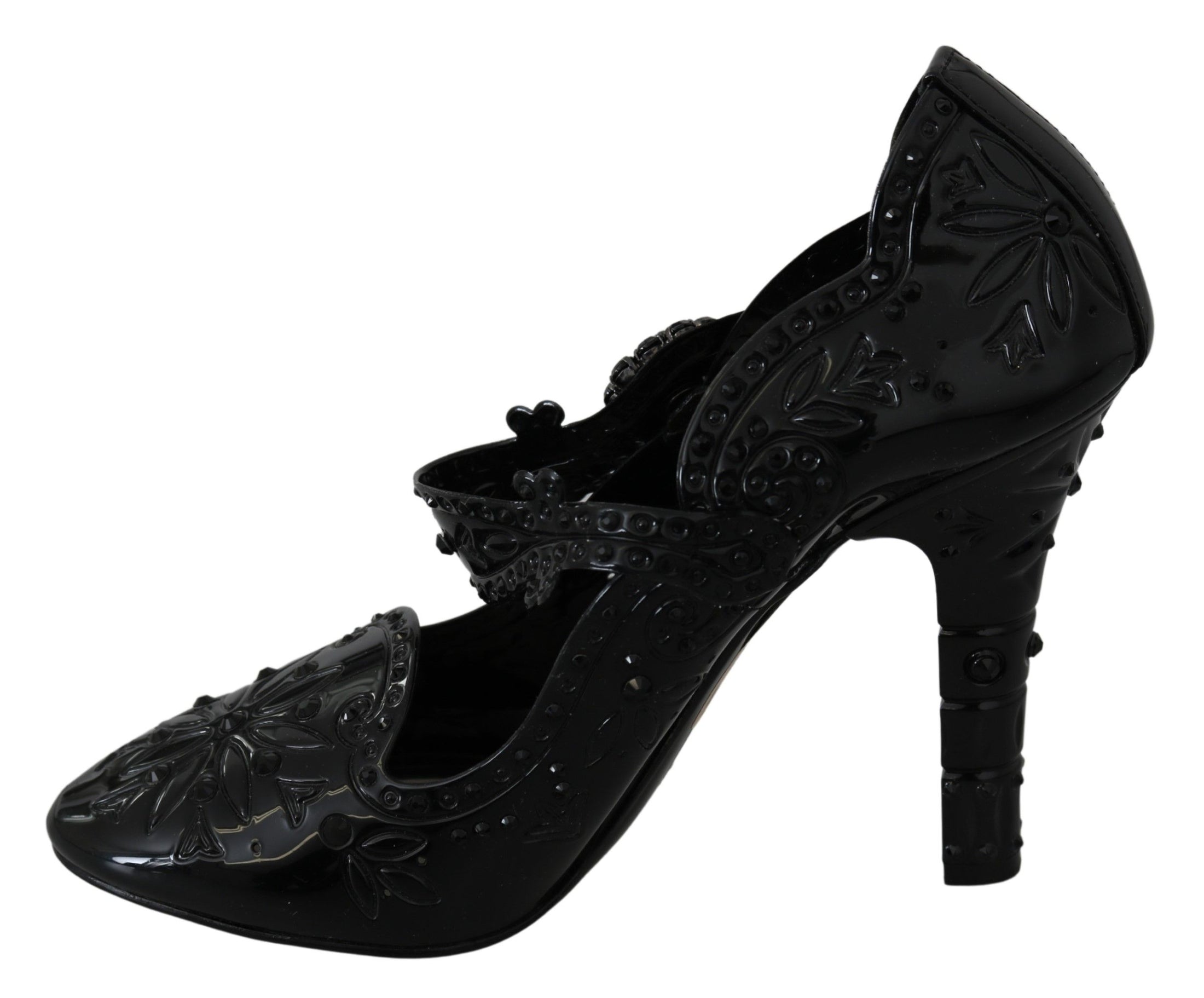 Dolce & Gabbana Elegante kristallverzierte Cinderella Pumps