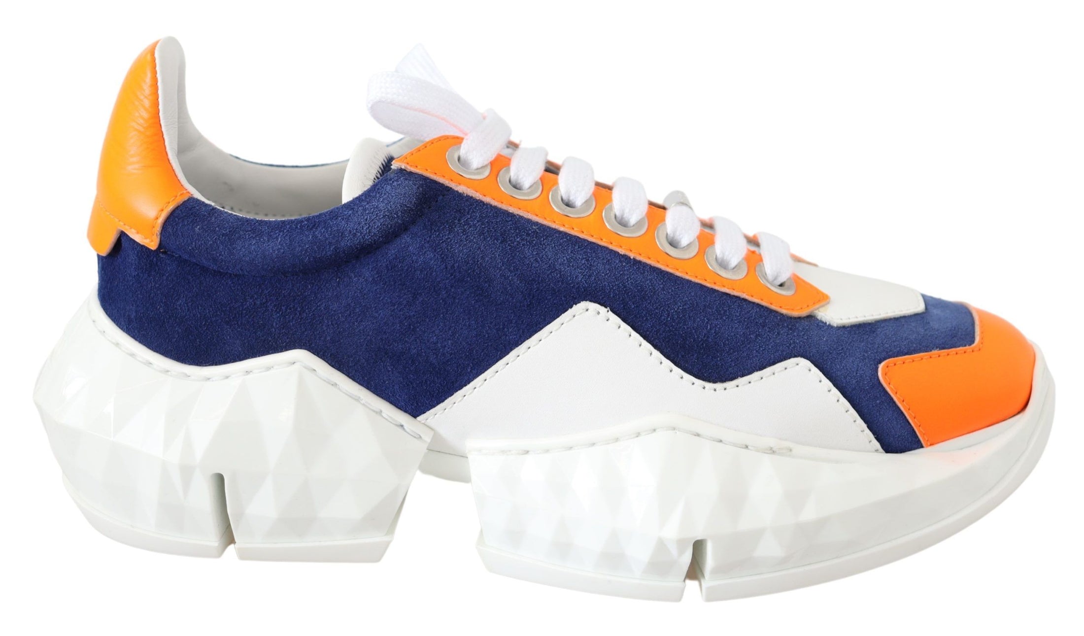 Jimmy Choo Electric Elegance Leder Mix Sneakers