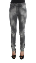 Load image into Gallery viewer, John Galliano Chic gray slim fit designer jeans
