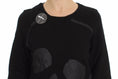 Load image into Gallery viewer, Exte Chic cotton sweater with a crew neck and a skull motif
