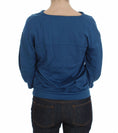 Load image into Gallery viewer, Exte Elegant sweater with a deep V-neck in blue
