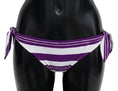 Load image into Gallery viewer, Dolce & Gabbana Chic striped bikini bottoms - effortless poolside glamour
