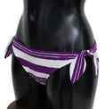 Load image into Gallery viewer, Dolce & Gabbana Chic striped bikini bottoms - effortless poolside glamour
