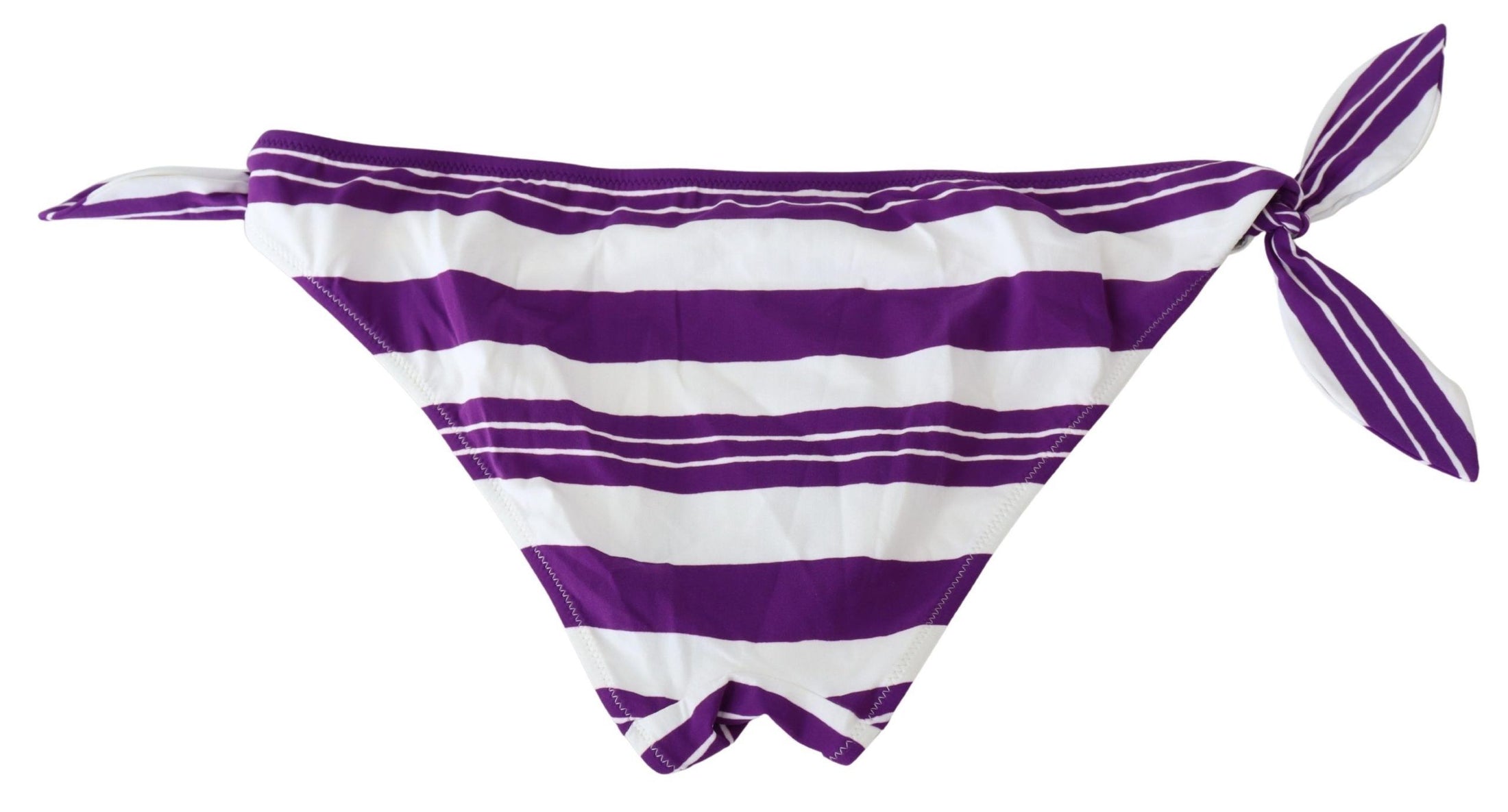 Dolce &amp; Gabbana Chic striped bikini bottoms - effortless poolside glamour