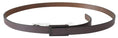 Load image into Gallery viewer, Costume National Elegant dark brown leather belt
