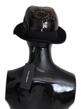 Load image into Gallery viewer, Dolce & Gabbana Elegant Black Sequin Fedora Hat
