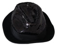 Load image into Gallery viewer, Dolce & Gabbana Elegant Black Sequin Fedora Hat
