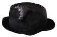 Load image into Gallery viewer, Dolce & Gabbana Elegant Black Sequin Fedora Hat
