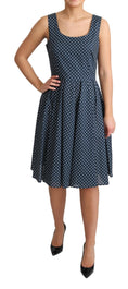 Load image into Gallery viewer, Dolce & Gabbana polka dot sleeveless A-line dress
