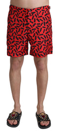 Load image into Gallery viewer, Dolce & Gabbana Chic red swimming trunks boxer shorts
