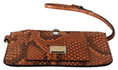 Load image into Gallery viewer, Dolce & Gabbana Elegant leather handbag with python pattern
