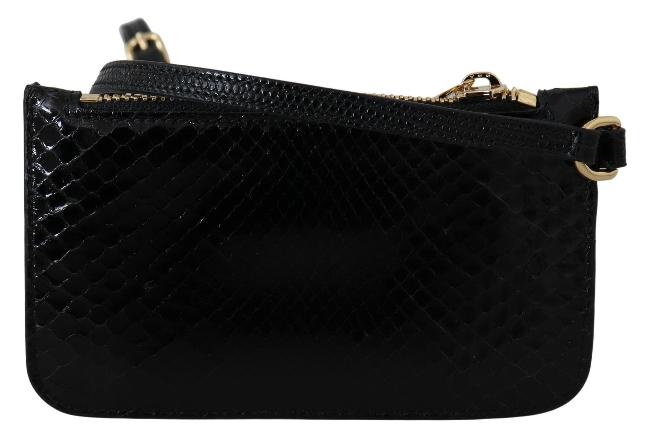 Dolce &amp; Gabbana Elegant wallet in python pattern leather