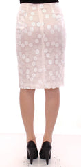 Load image into Gallery viewer, Koonhor Elegant Sequin Pencil Skirt - Pure White
