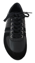 Load image into Gallery viewer, Dolce & Gabbana Elegant black leather sports shoes
