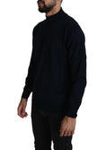 Load image into Gallery viewer, MILA SCHÖN Elegant dark blue sweater
