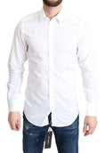 Load image into Gallery viewer, Dolce & Gabbana Elegant white cotton shirt slim fit
