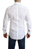 Load image into Gallery viewer, Dolce & Gabbana Elegant white cotton shirt slim fit
