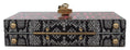 Load image into Gallery viewer, Dolce & Gabbana Gray resin Dolce box clutch with gold details
