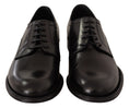 Load image into Gallery viewer, Dolce & Gabbana Elegant formal derby shoes in black leather
