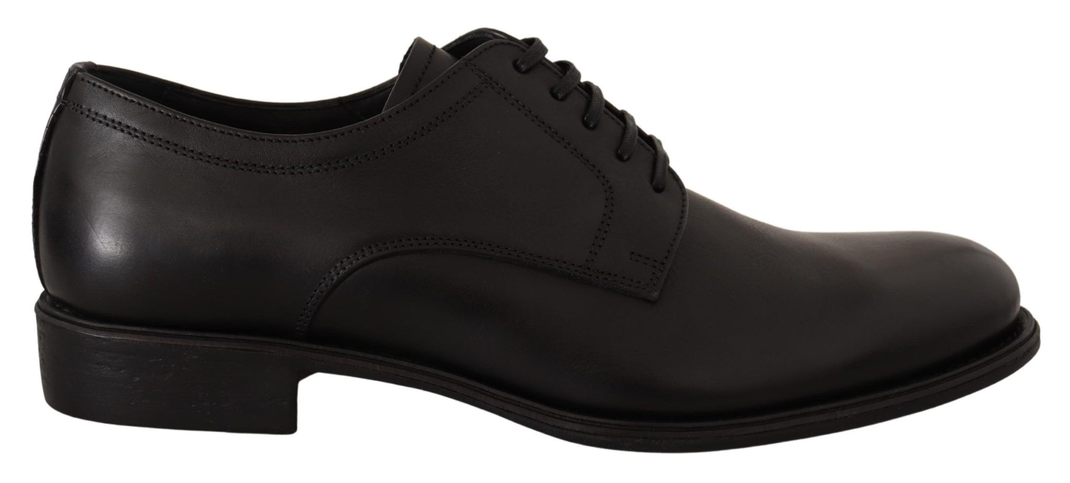 Dolce & Gabbana Elegante Schwarze Derby-Schuhe