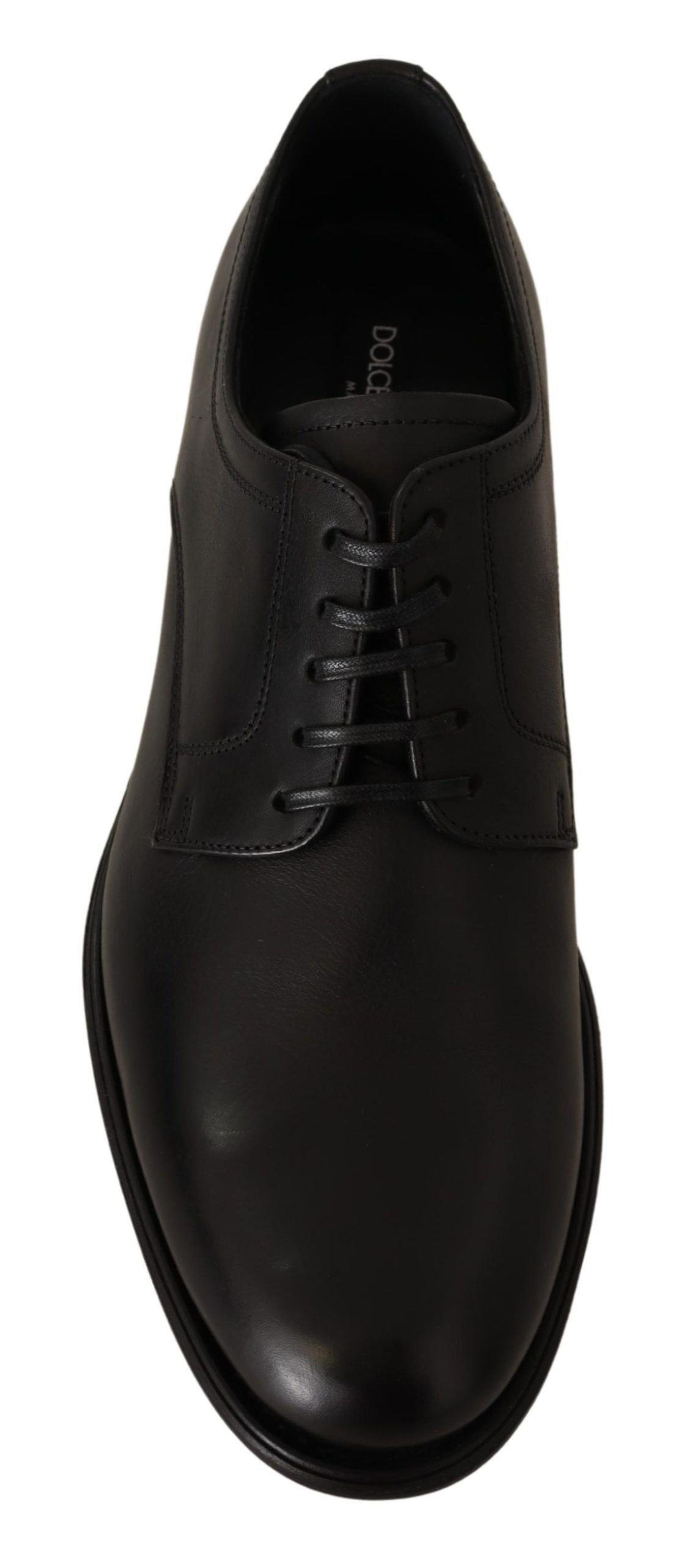 Dolce & Gabbana Elegante Schwarze Derby-Schuhe