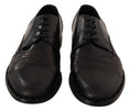 Bild in Galerie-Betrachter laden, Dolce & Gabbana Elegante schwarze Derby Oxford Wingtips
