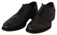 Bild in Galerie-Betrachter laden, Dolce & Gabbana Elegante Schwarze Leder Derby Wingtip Schuhe
