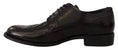 Resmi galeri görüntüleyiciye yükleyin, Dolce & Gabbana Elegant Wingtip Derby Oxford Ayakkabı
