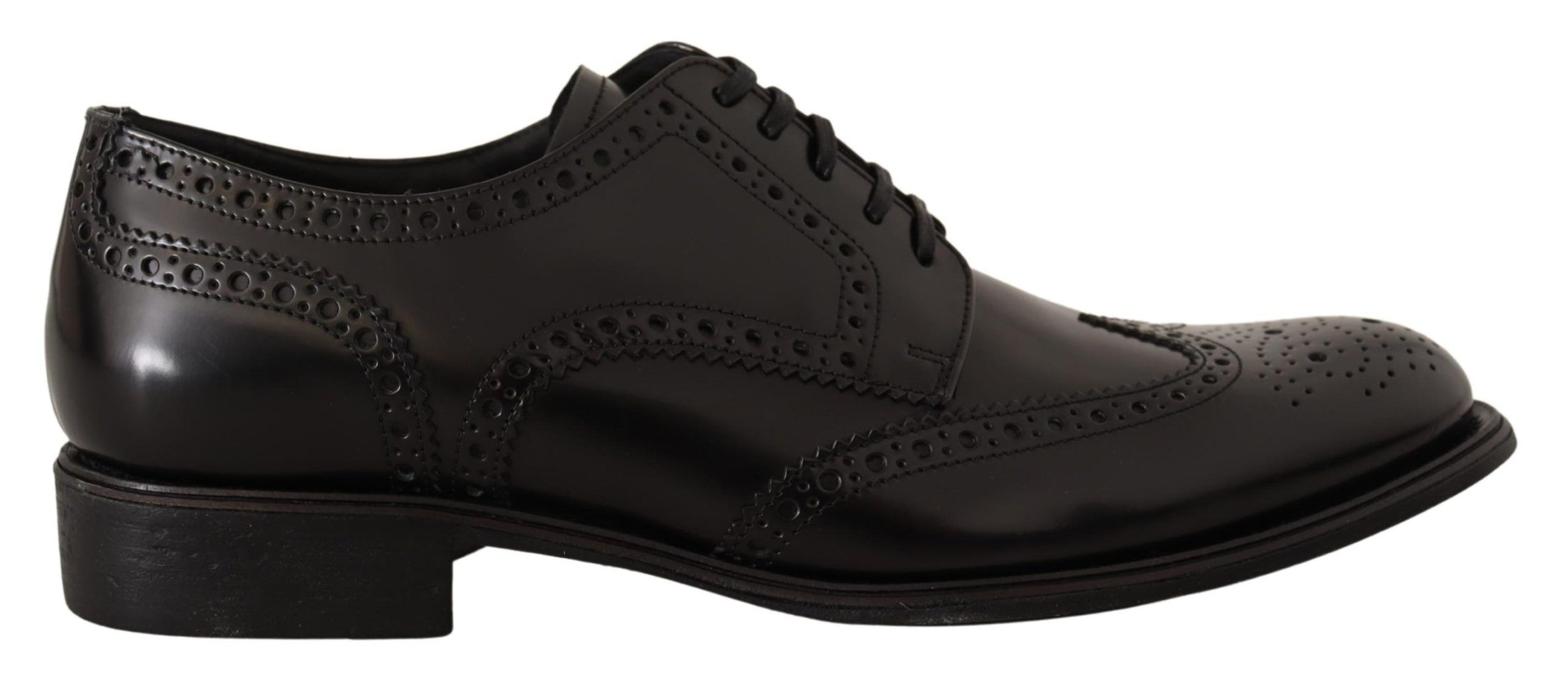 Dolce &amp; Gabbana Elegant Wingtip Derby Oxford Ayakkabı