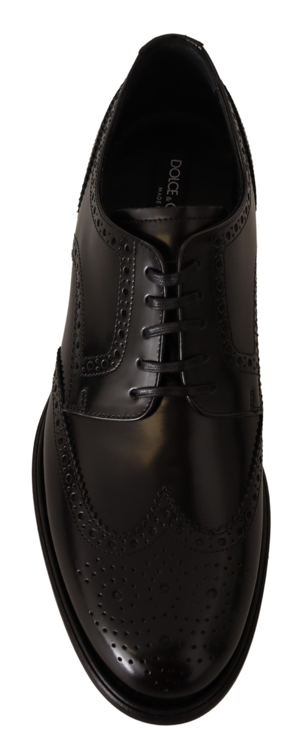 Dolce &amp; Gabbana Elegant Wingtip Derby Oxford Ayakkabı