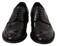 Resmi galeri görüntüleyiciye yükleyin, Dolce & Gabbana Elegant Wingtip Derby Oxford Ayakkabı
