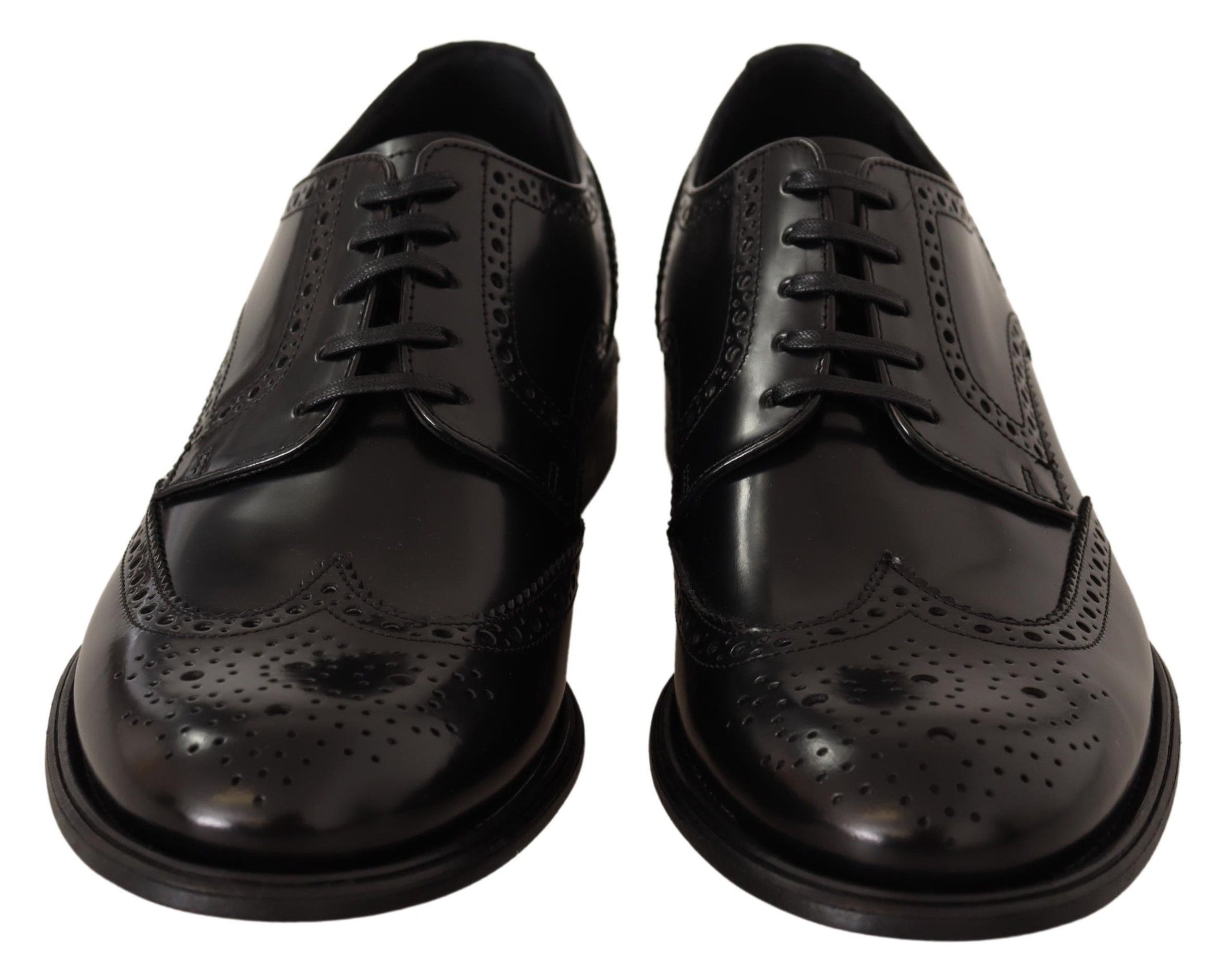 Dolce &amp; Gabbana Elegant Wingtip Derby Oxford Ayakkabı