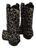 Load image into Gallery viewer, Dolce & Gabbana Elegante Stiefel mit Leopardenmuster und mittlerer Wade
