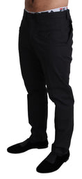 Load image into Gallery viewer, Dolce & Gabbana Elegant black trousers made of stretch cotton
