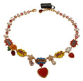 Load image into Gallery viewer, Dolce & Gabbana charm necklace with hand-painted elements
