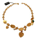 Load image into Gallery viewer, Dolce & Gabbana charm necklace with hand-painted elements
