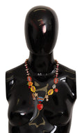 Load image into Gallery viewer, Dolce & Gabbana charm necklace with hand-painted elements
