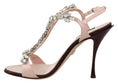 Load image into Gallery viewer, Dolce & Gabbana Stiletto-Sandalen mit Kristallverzierungen
