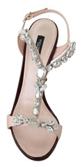 Load image into Gallery viewer, Dolce & Gabbana Stiletto-Sandalen mit Kristallverzierungen
