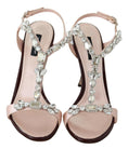 Load image into Gallery viewer, Dolce & Gabbana Stiletto-Sandalen mit Kristallverzierungen
