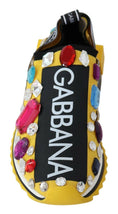 Bild in Galerie-Betrachter laden, Dolce & Gabbana Verzierte gelbe Sorrento Sneakers
