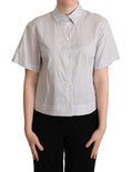 Load image into Gallery viewer, Dolce & Gabbana Chic gray polka dot polo with short sleeves
